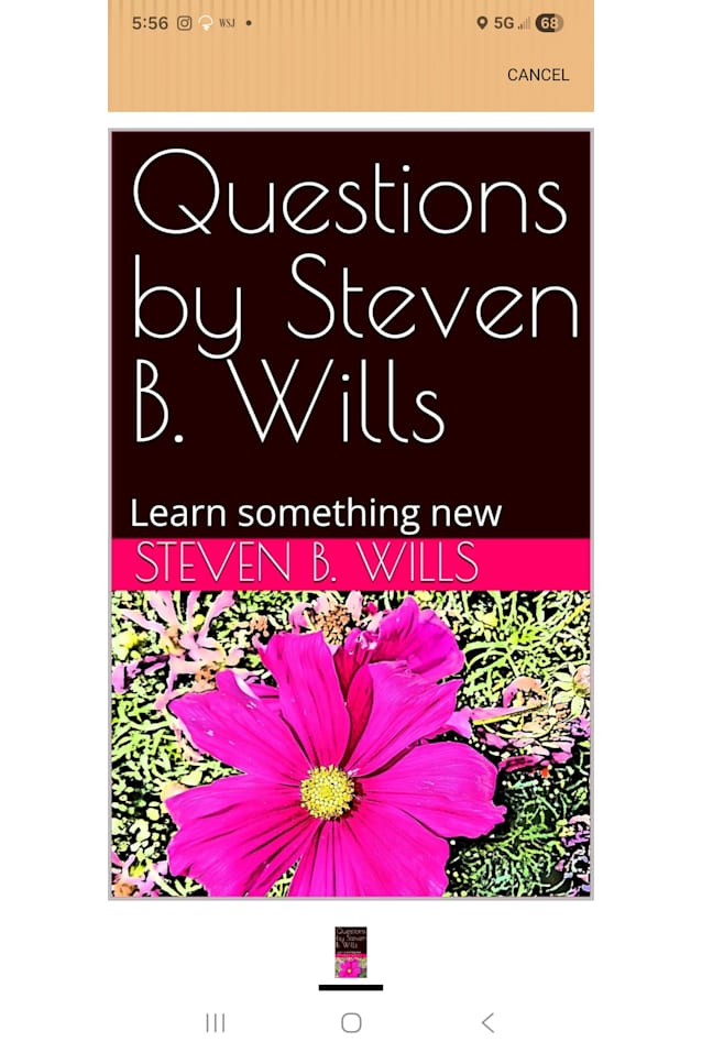 Questions by Steven Wills 