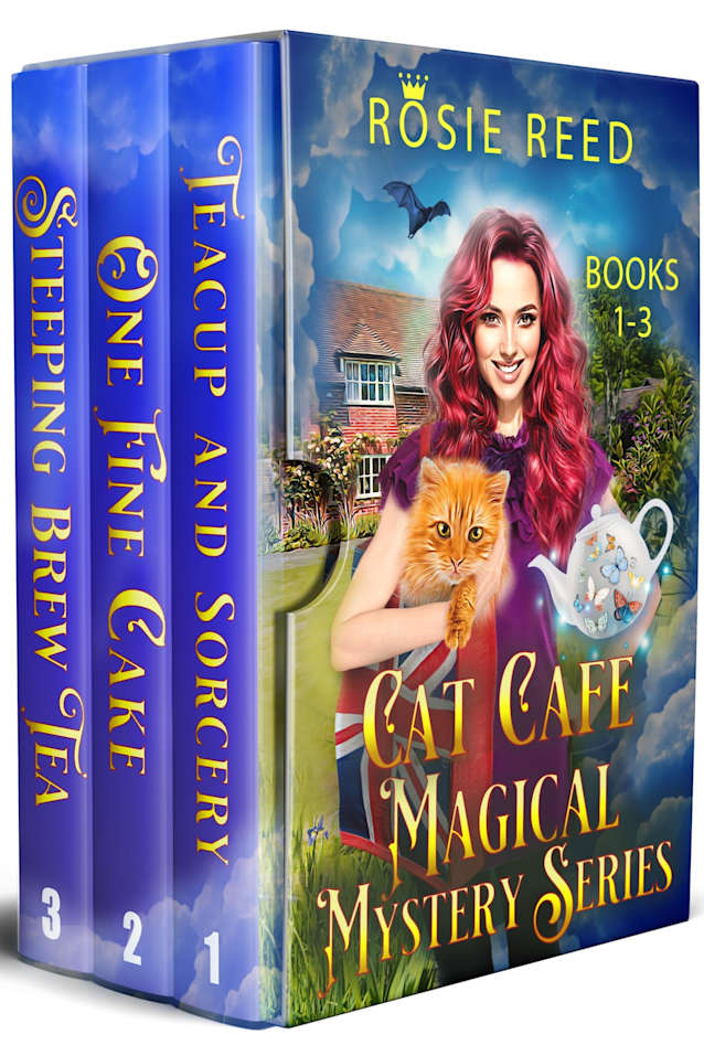 Cat Cafe Magical Mystery Books 1 - 3: Paranormal Cozy Mystery
