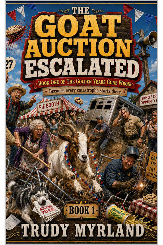 The Goat Auction Escalated: Book ONE (The Golden Years Gone Wrong 1)