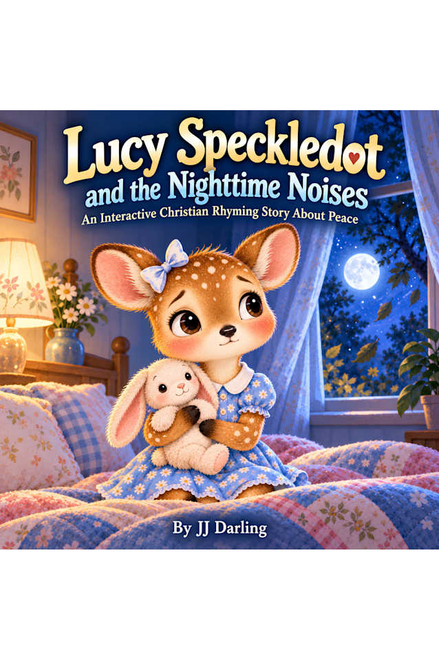 Lucy Speckledot and the Nighttime Noises: An Interactive Christian Rhyming Story About Peace | Perfect for Kids Ages 3-5 (Little Hearts, Big Fruit)