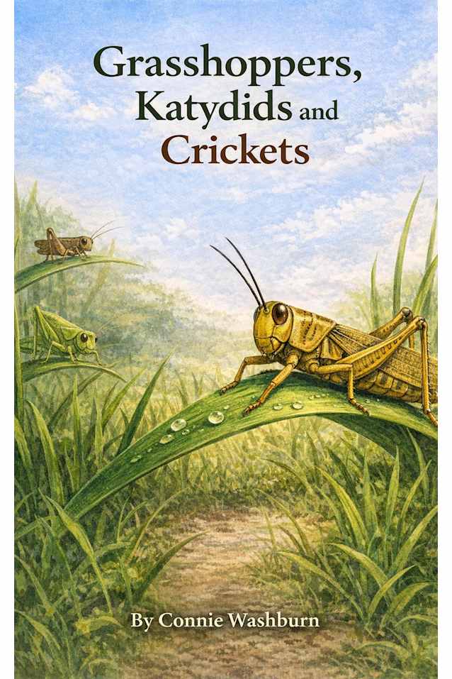 Grasshoppers, Katydids and Crickets: A few of those little hoppers, clickers and singers...
