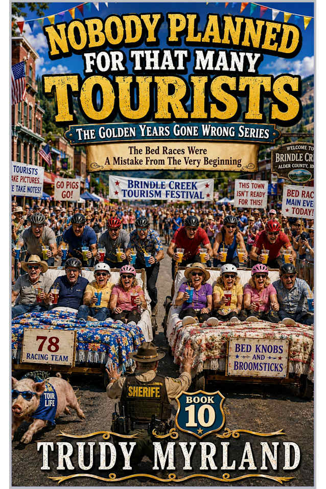 Nobody Planned For That Many Tourists: BOOK TEN (The Golden Years Gone Wrong 10)