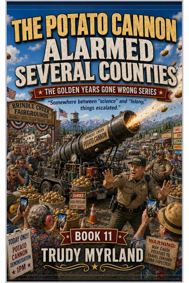 The Potato Cannon Alarmed Several Counties: BOOK ELEVEN (The Golden Years Gone Wrong 11)