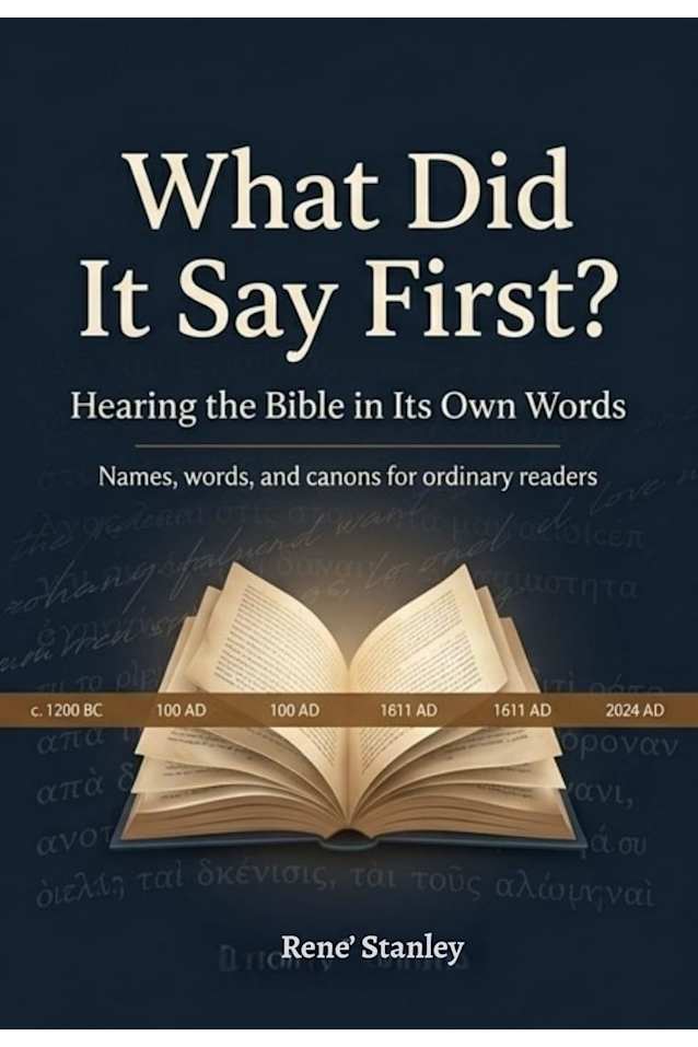 What Did It Say First?