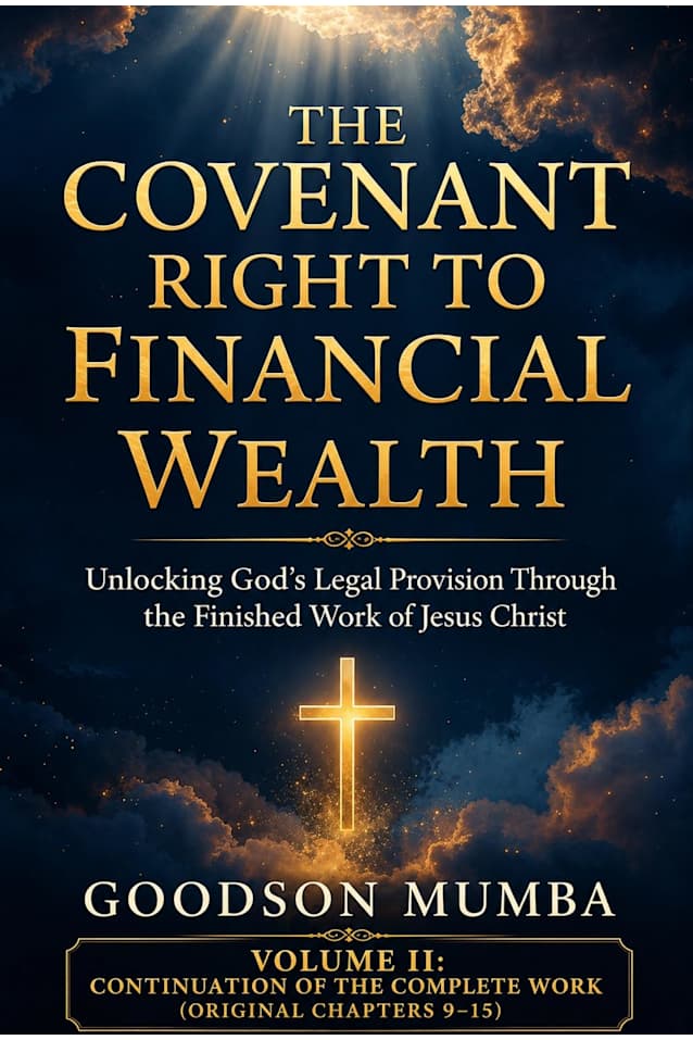 THE COVENANT RIGHT TO FINANCIAL WEALTH : Unlocking God’s Legal Provision Through the Finished Work of Jesus Christ