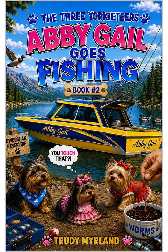 Abby Gail Goes Fishing (The Three Yorkieteers Book 2)