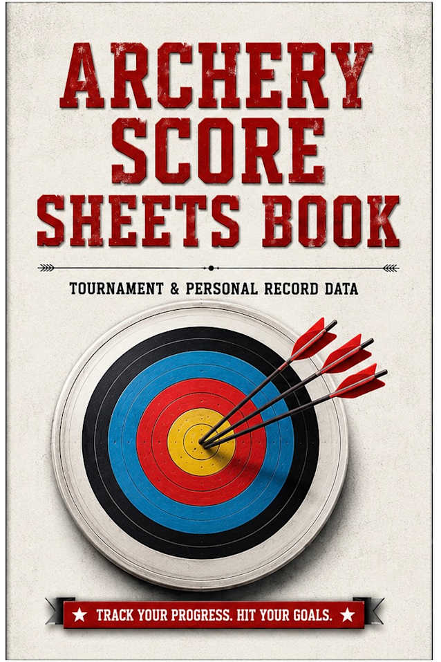 Archery Score Sheets Book
