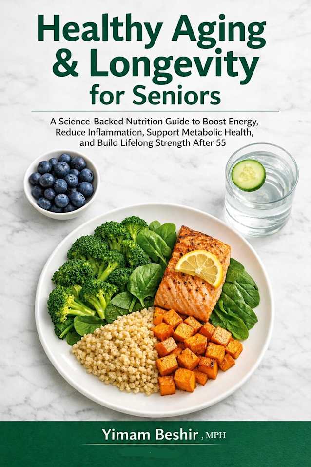 Healthy Aging & Longevity for Seniors: A Science-Backed Nutrition Guide to Boost Energy, Reduce Inflammation, Support Metabolic Health, and Build Lifelong ... Metabolism & Longevity Diet Series Book 2)