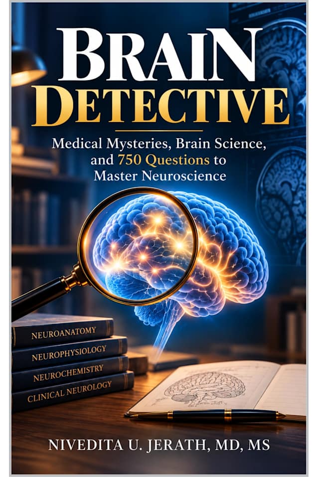 BRAIN DETECTIVE: Medical Mysteries, Brain Science, and 750 Questions Every Future Doctor Should Know (Neuromuscular Expert Series)