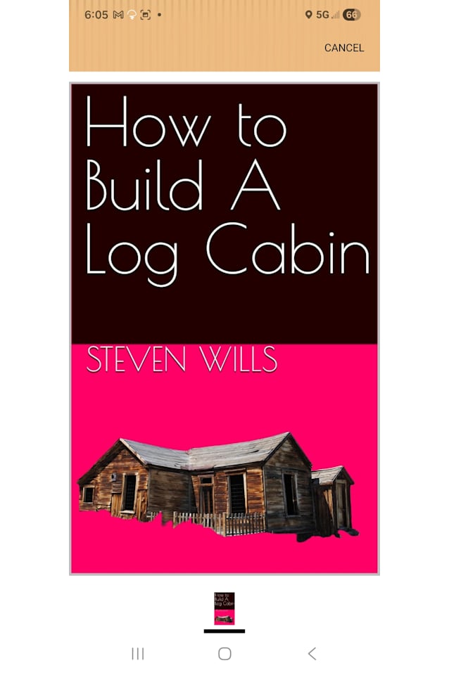 How to build a log cabin by Steven wills 