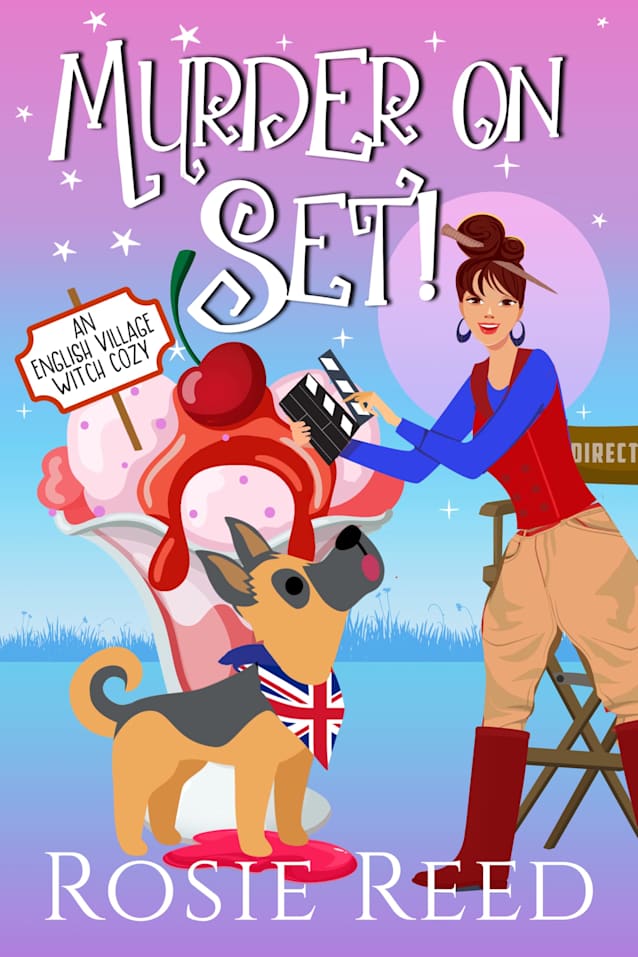 Murder On Set!: A Paranormal Cozy Mystery (English Village Witch Cozy Book 12)