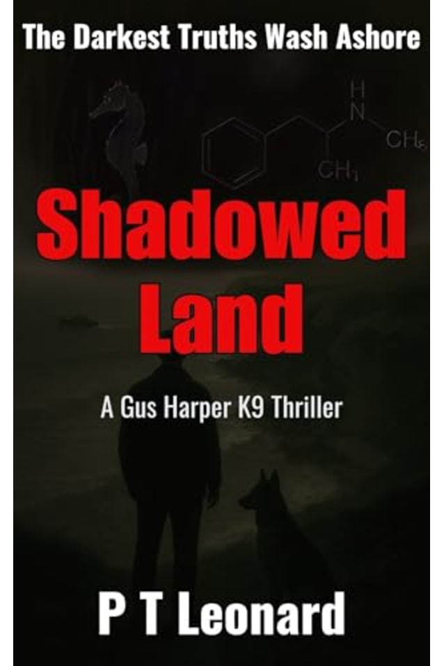 Shadowed Land: An Action Thriller (The Gus Harper K9 Thrillers Book 3)