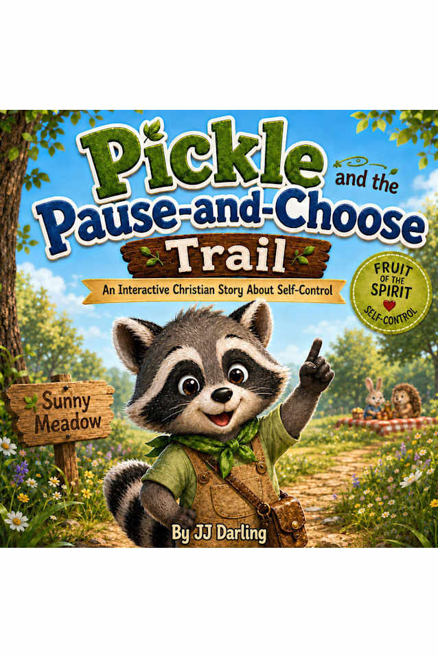 Pickle and the Pause & Choose Trail: An Interactive Christian Story About Self Control| Perfect for Kids Ages 3-5 (Little Hearts, Big Fruit)