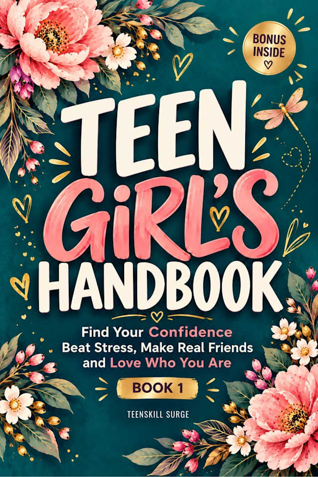Teen Girl’s Handbook - Book 1: Find Your Confidence, Beat Stress, Make Real Friends, and Love Who You Are (TeenSkill Surge Series)