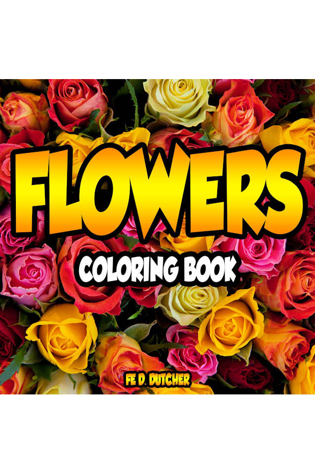 Flowers Coloring Book