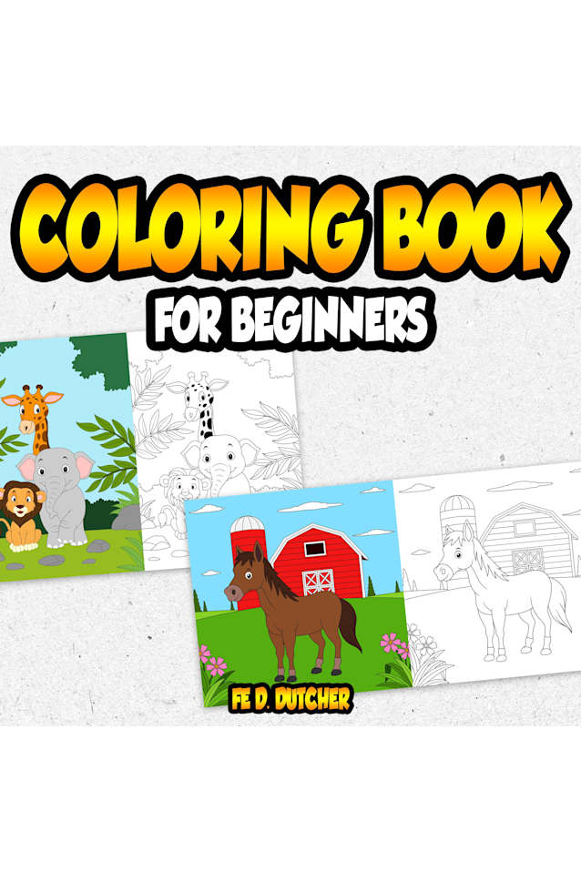 Coloring Book for Beginners