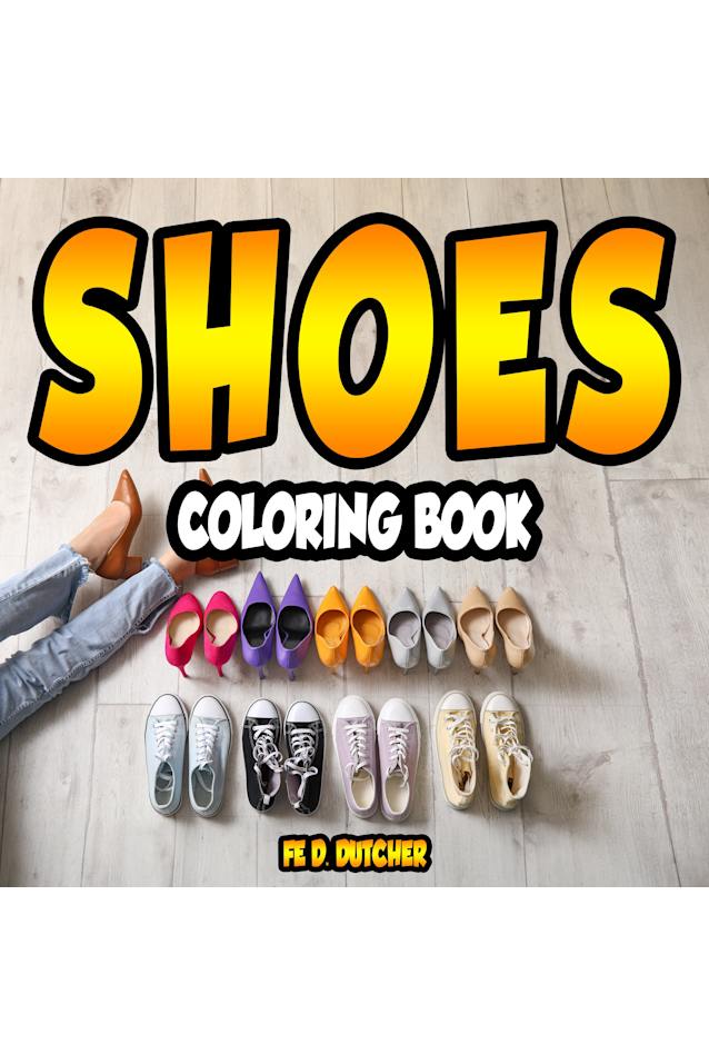 Shoes Coloring Book