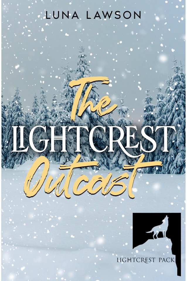 The Lightcrest Outcast: A Paranormal F/F Wolf Shifter Romance (Lightcrest Pack Book 2)