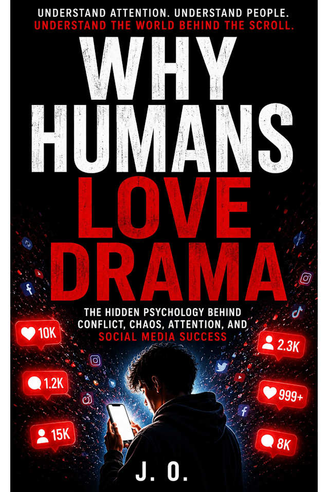 WHY HUMANS LOVE DRAMA: The Hidden Psychology Behind Conflict, Chaos, Attention, and Social Media Success