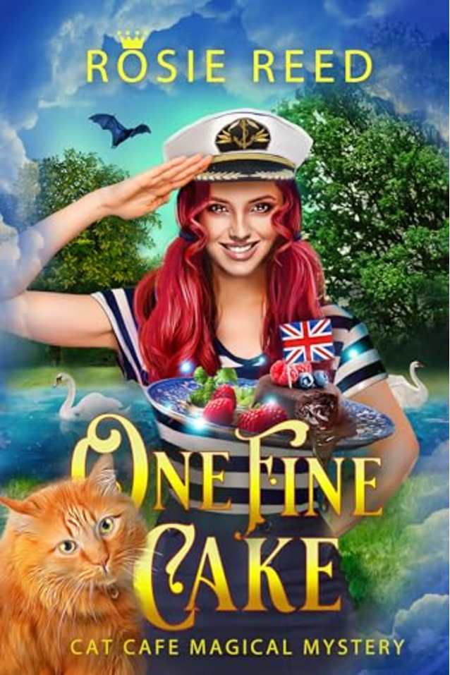 One Fine Cake: A Paranormal Cozy Mystery (Cat Cafe Magical Mystery Book 2)