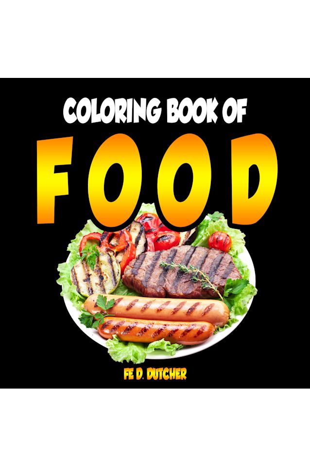 Coloring Book of Food