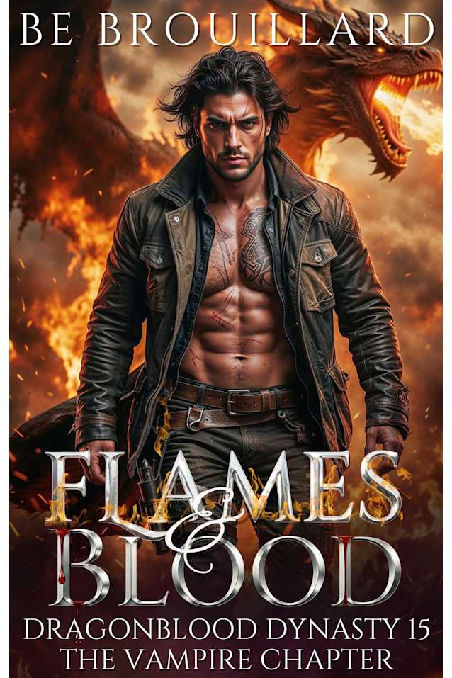 Flames and Blood: A Vampire Dragon Shifter Paranormal Romance (Dragonblood Dynasty Book 15)
