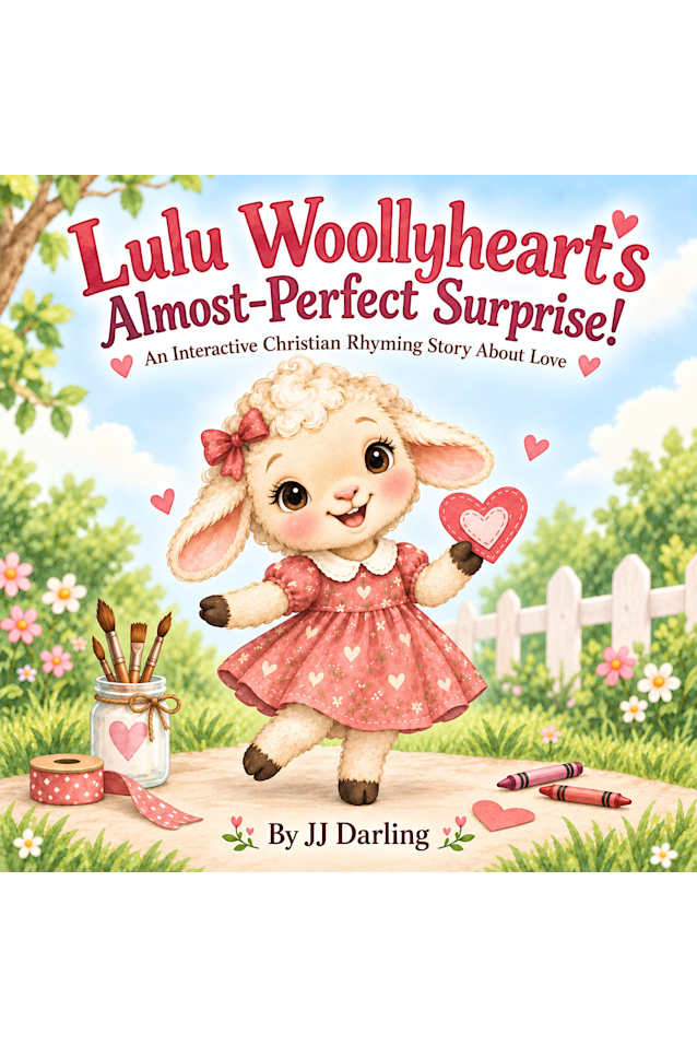 Lulu Woollyheart’s Almost-Perfect Surprise!: An Interactive Christian Rhyming Story About Love| Perfect for Kids Ages 3-5 (Little Hearts, Big Fruit)