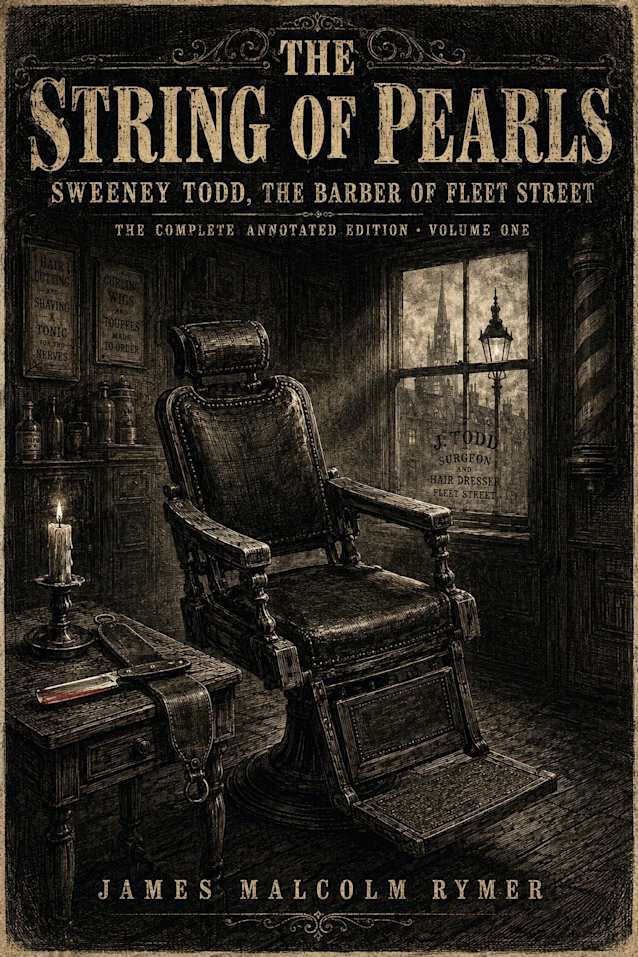 Sweeney Todd, the Demon Barber of Fleet Street: The String of Pearls — The Complete Annotated Edition, Volume One