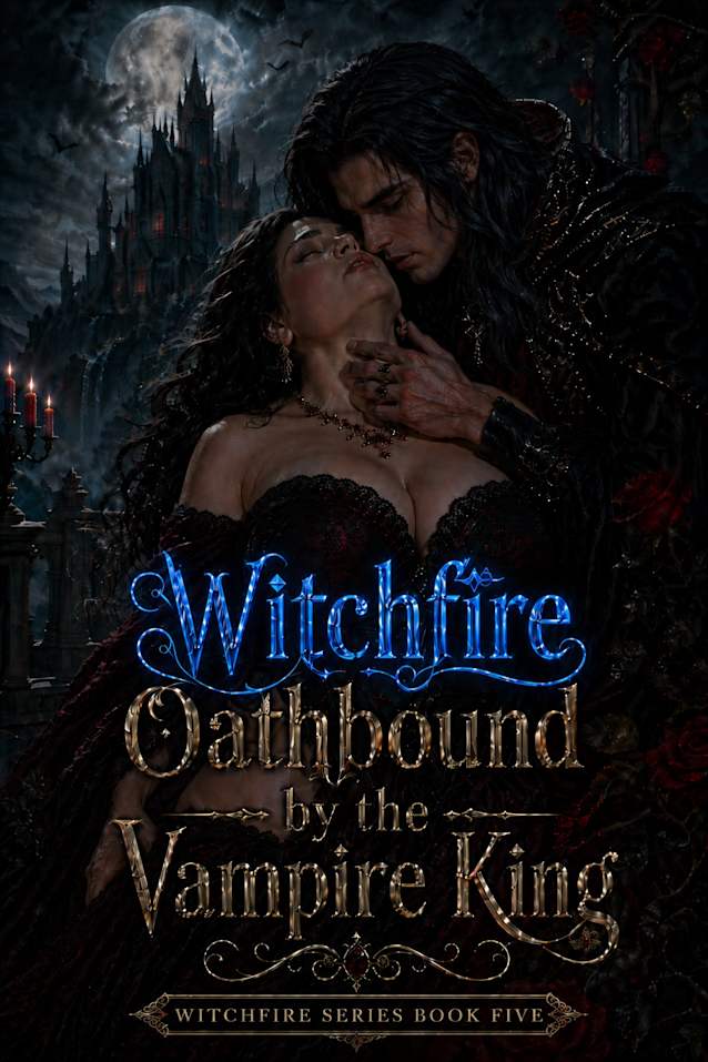 Witchfire Oathbound to the Vampire King: A Witchfire Steamy Paranormal Romance Novel (Witchfire Series Book 5)
