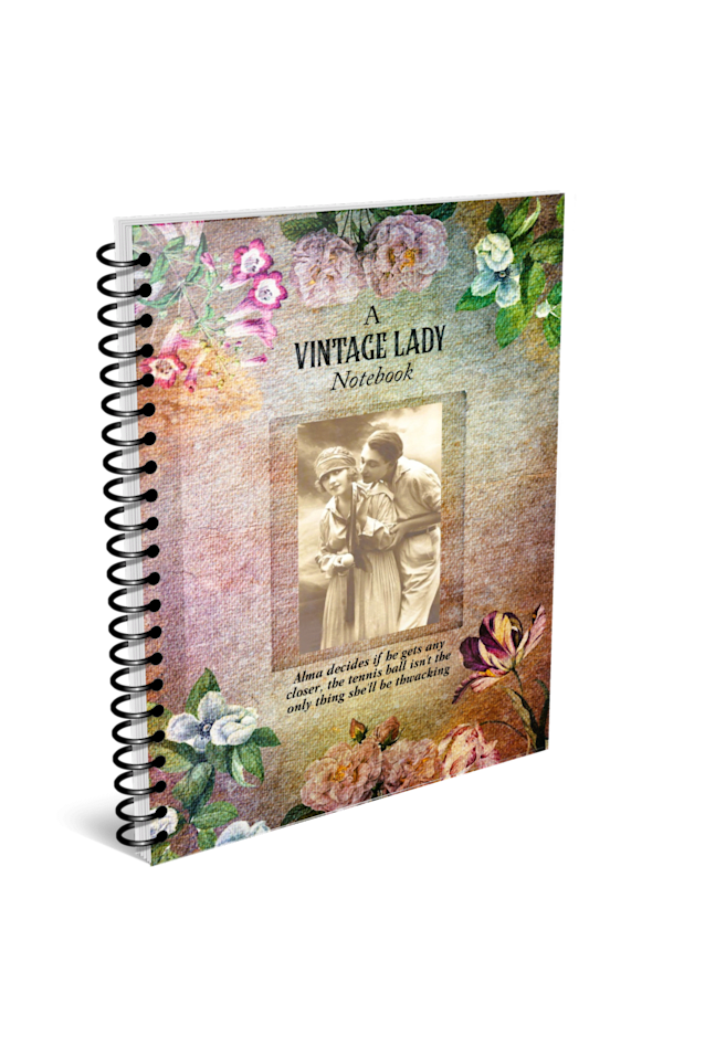 A Vintage Lady Notebook (Alma)