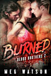 Burned: A Mafia Menage Romance (Blood Brothers Book 2)