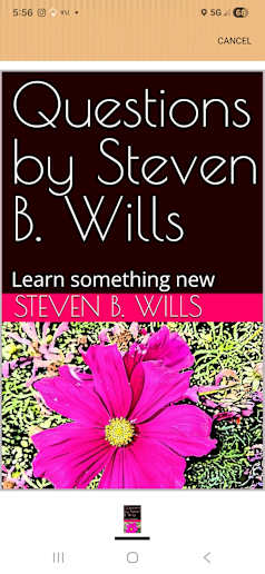 Questions by Steven Wills 