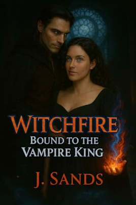 Witchfire Bound to the Vampire King: A Steamy Paranormal Romance Novel (Witchfire Series)
