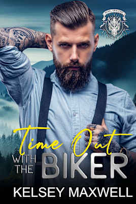 Time Out With The Biker: An Age Gap, Forced Proximity, Snowed-in MC Romance (Rebel Dragons MC) (Rebel Dragons Motorcycle Club Book 1)