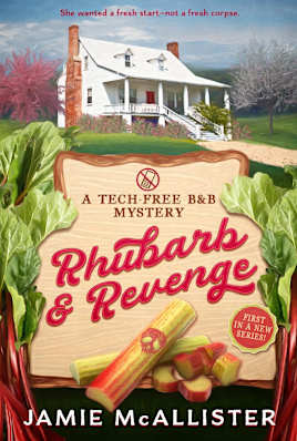 Rhubarb & Revenge (Tech-Free B&B Cozy Mystery Book 1) (Tech-Free B&B Mysteries)