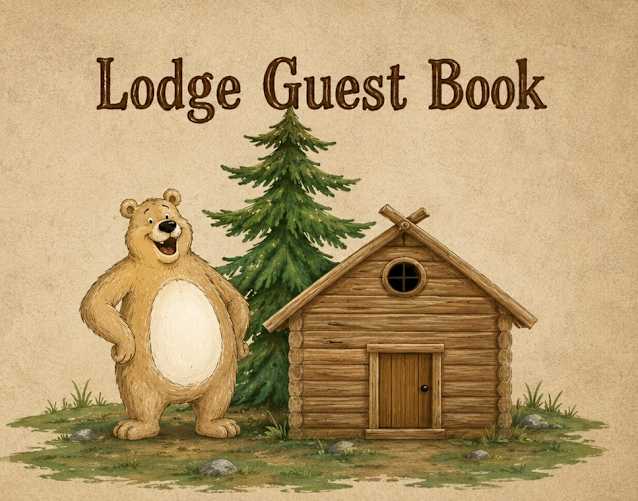 Lodge Guest Book