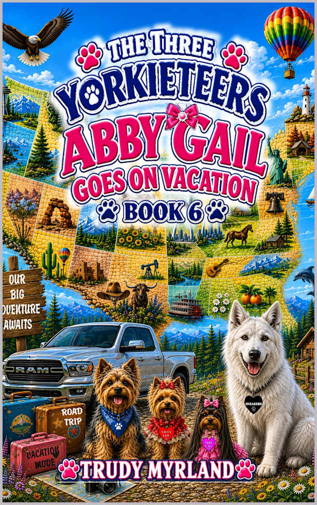Abby Gail Goes On Vacation (The Three Yorkieteers Book 6)