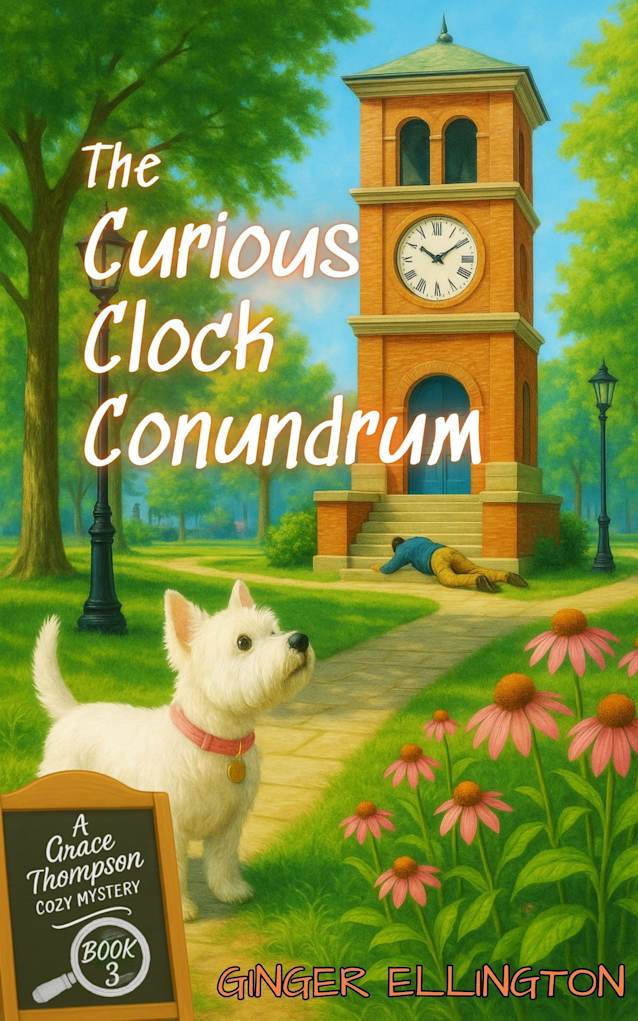 The Curious Clock Conundrum: A Grace Thompson Mystery Series Book 3 (A Grace Thompson Cozy Mystery Series)