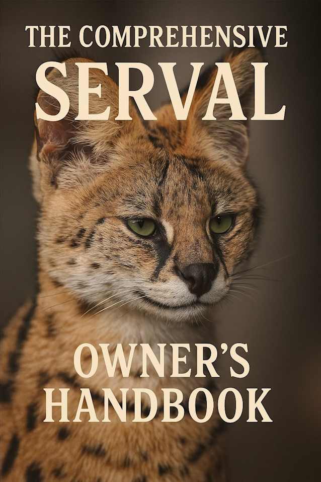 The Comprehensive Serval Owner’s Handbook: From Kitten to Adult: A Step-by-Step Manual for Serval Enthusiasts (Exotic Cat Ownership: Integrating the Wild Cat into Domestic Living)