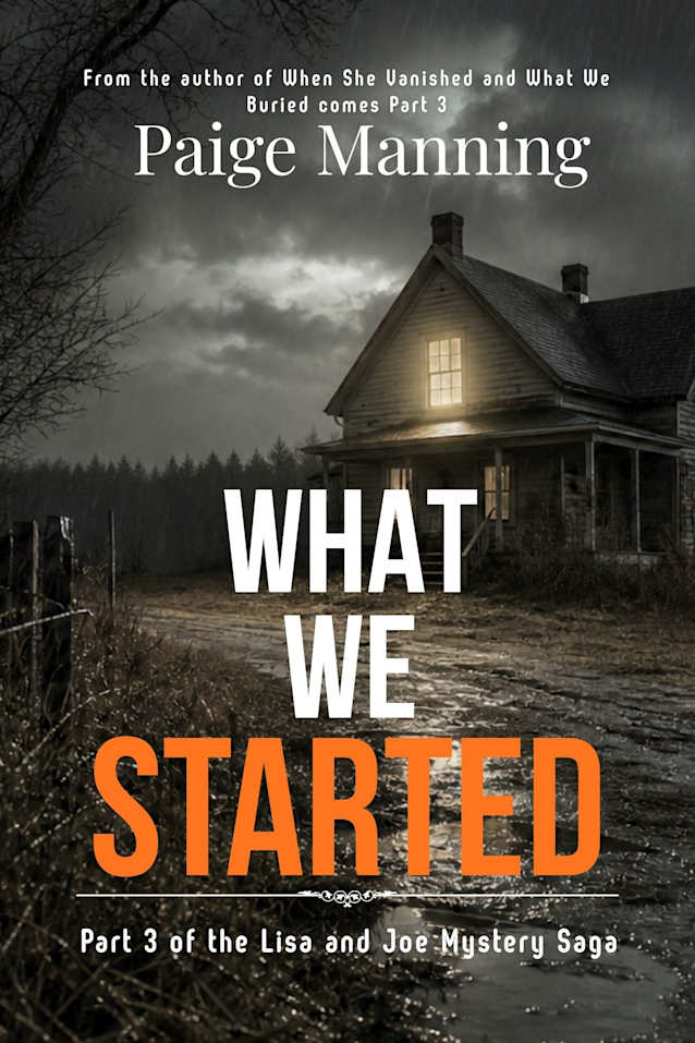 What We Started (The Lisa and Joe Mystery Saga Book 3)