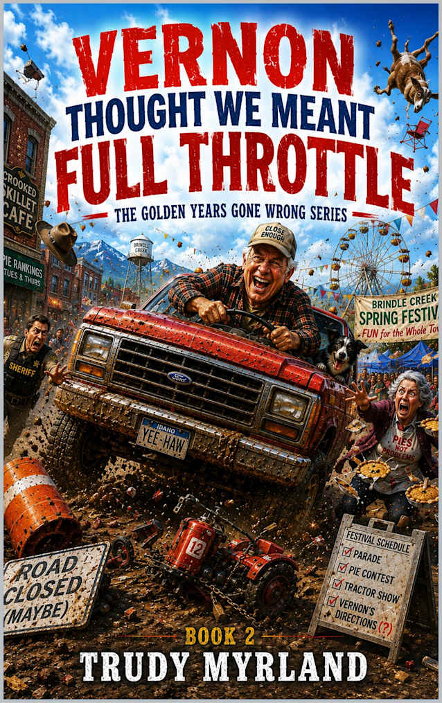 Vernon Thought We meant Full Throttle: BOOK TWO (The Golden Years Gone Wrong 2)