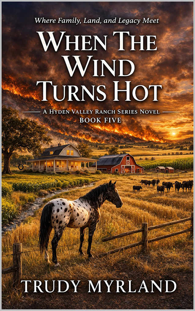 When The Wind Turns Hot: BOOK FIVE (Hyden Valley Ranch 5)