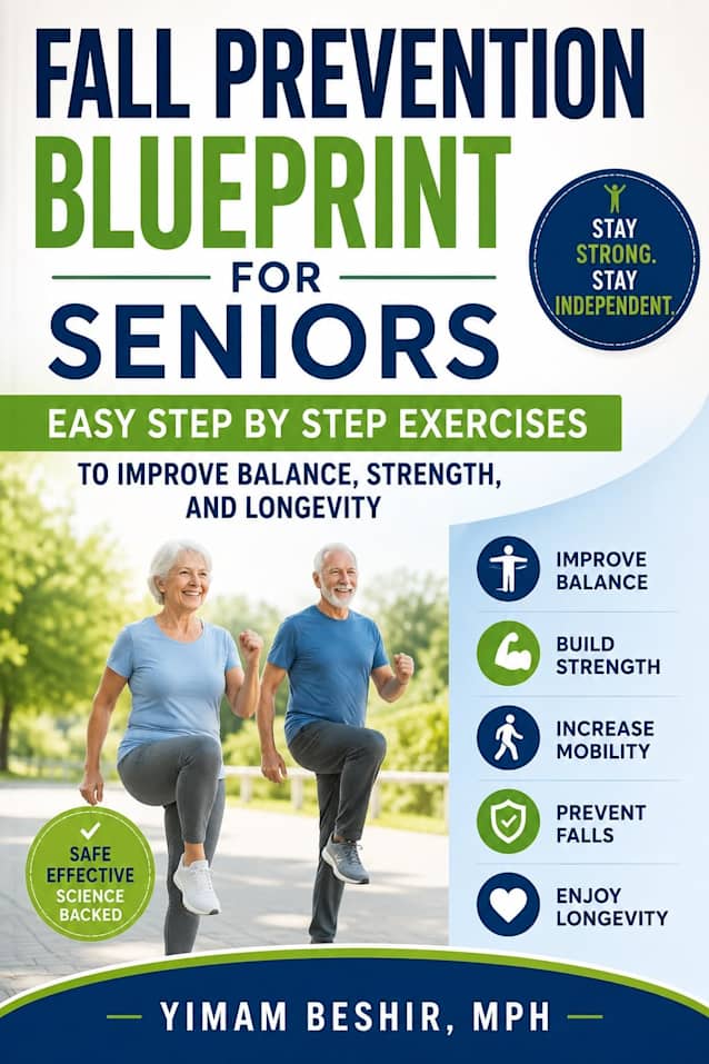Fall Prevention Blueprint for Seniors: Easy Step by Step Exercises to Improve Balance, Strength, and Longevity (The Brain & Balance Independence Series Book 3)
