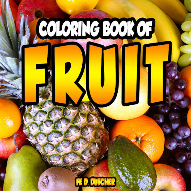 Coloring Book of Fruit