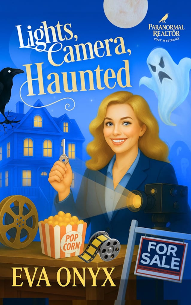 Lights, Camera, Haunted: A Paranormal Cozy Mystery by the Sea (Paranormal Realtor Cozy Mysteries Book 2)