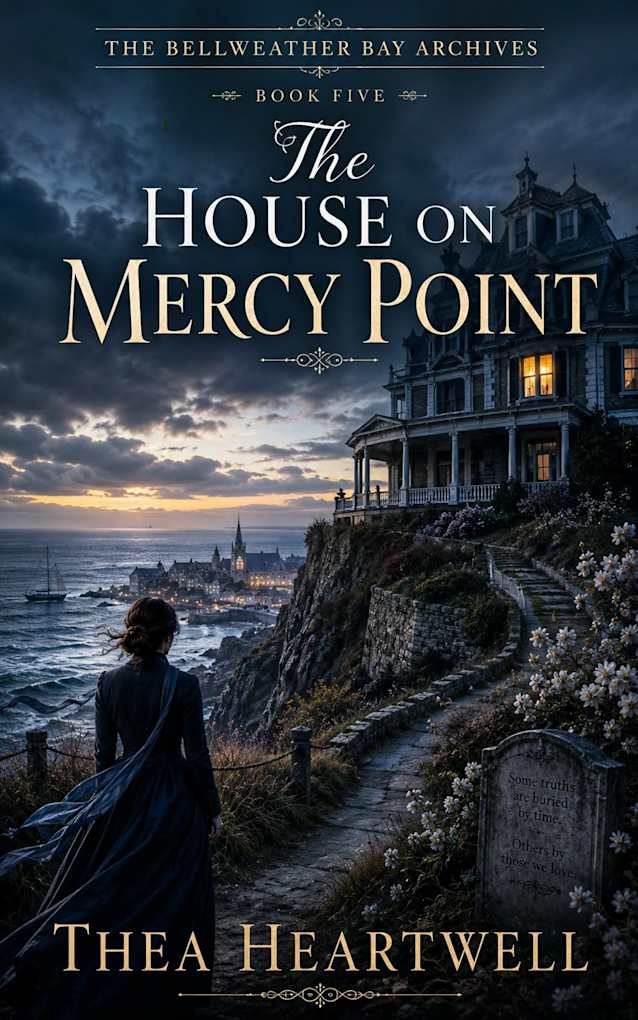 The House on Mercy Point: A Haunting Historical Mystery of Buried Secrets, Stolen Names, and a Town Forced to Remember (A Bellweather Bay Archives Historical Romance Mystery Book 5)