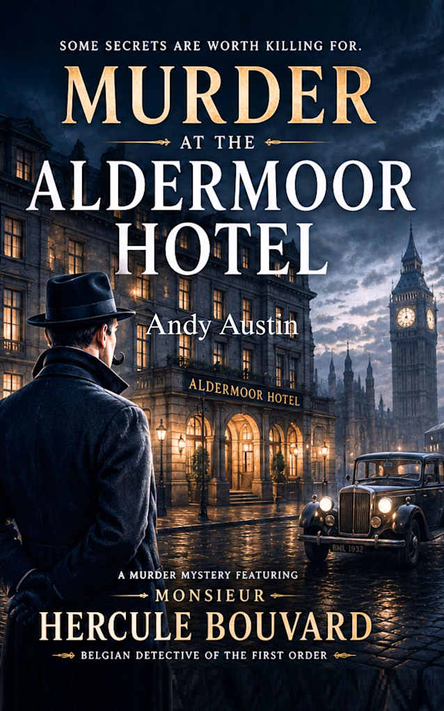 Murder At The Aldermoor Hotel : A Murder Mystery Featuring Monsieur Hercule Bouvard, Belgian Detective of the First Order. Some secrets are worth killing for. (Murder Mystery & thrillers Book 4)