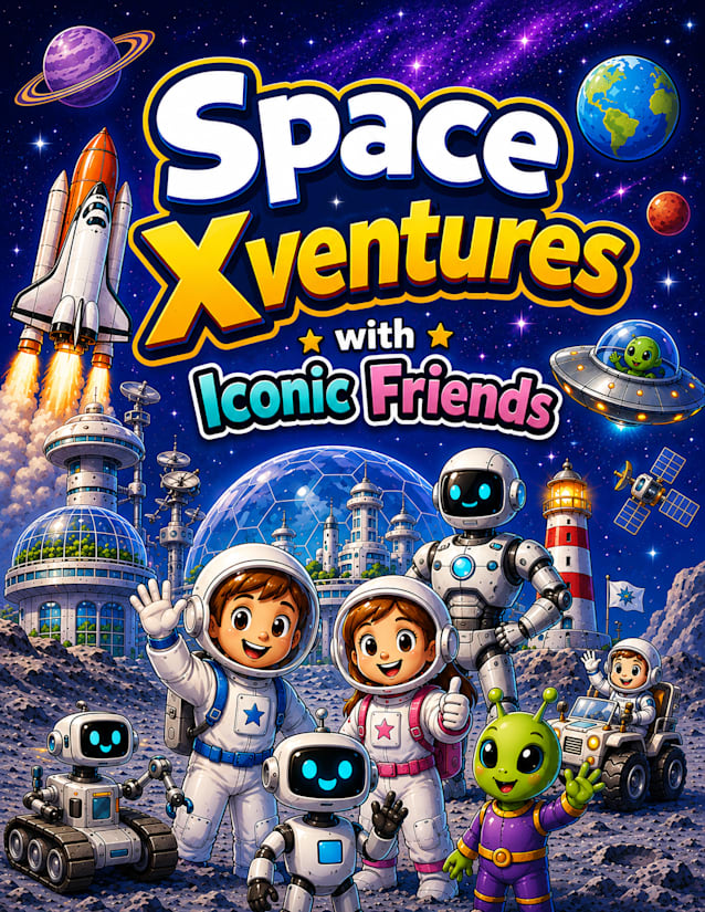Space Xventures With Iconic Friends