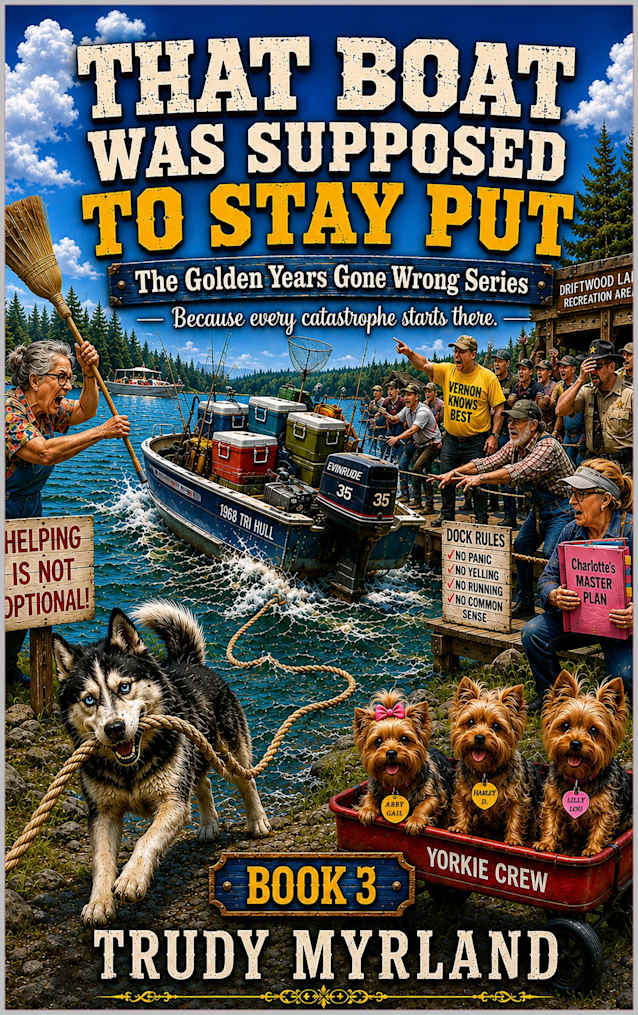That Boat Was Supposed To Stay Put: BOOK THREE (The Golden Years Gone Wrong 3)