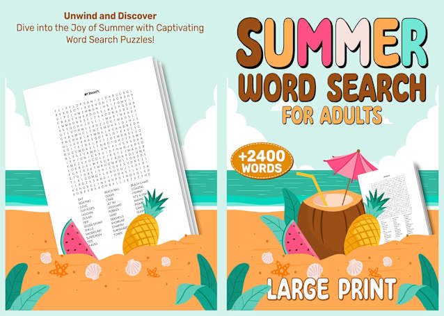 Summer activity book for adults: From Beaches to Backyards: Engaging Ideas for Every Summer Day